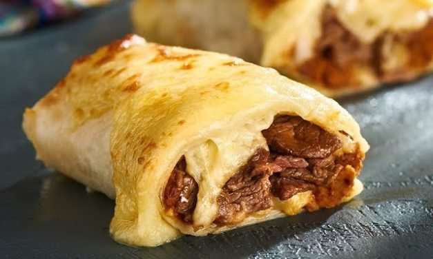 ¡Disfruta los ricos Burritos Suizos! ¡Receta Fácil y Deliciosa!