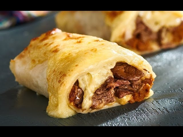 ¡Disfruta los ricos Burritos Suizos! ¡Receta Fácil y Deliciosa!