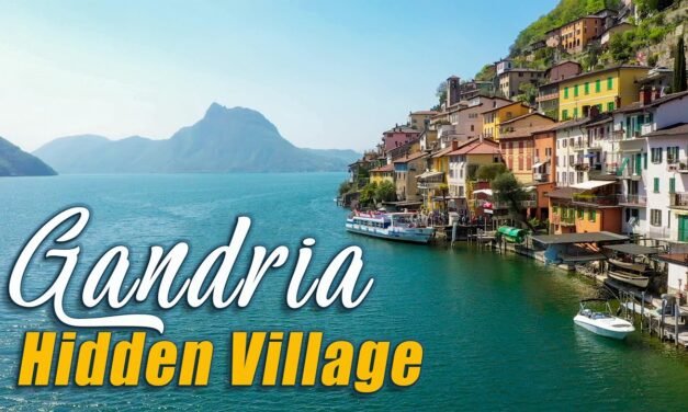 Descubre Gandria: El Encanto de un Pueblo Suizo a Orillas del Lago de Lugano
